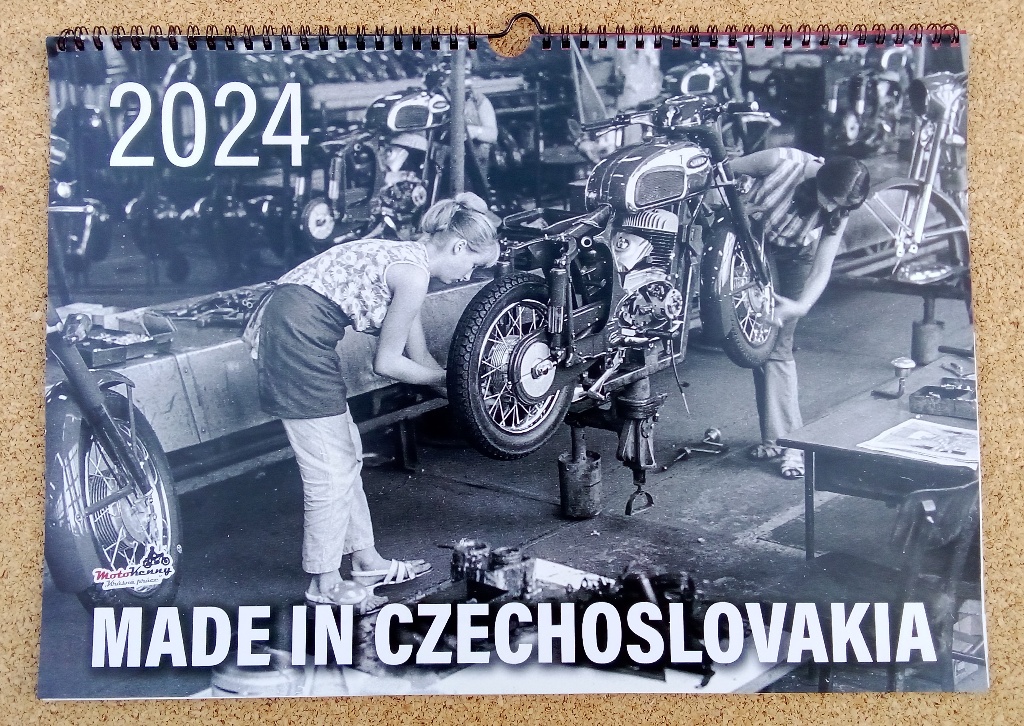 Kalendář "Made in Czechoslovakia 2024"