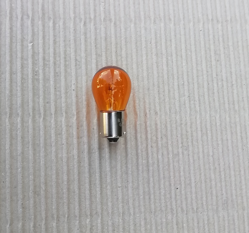 Žárovka 12V/10W - oranžová