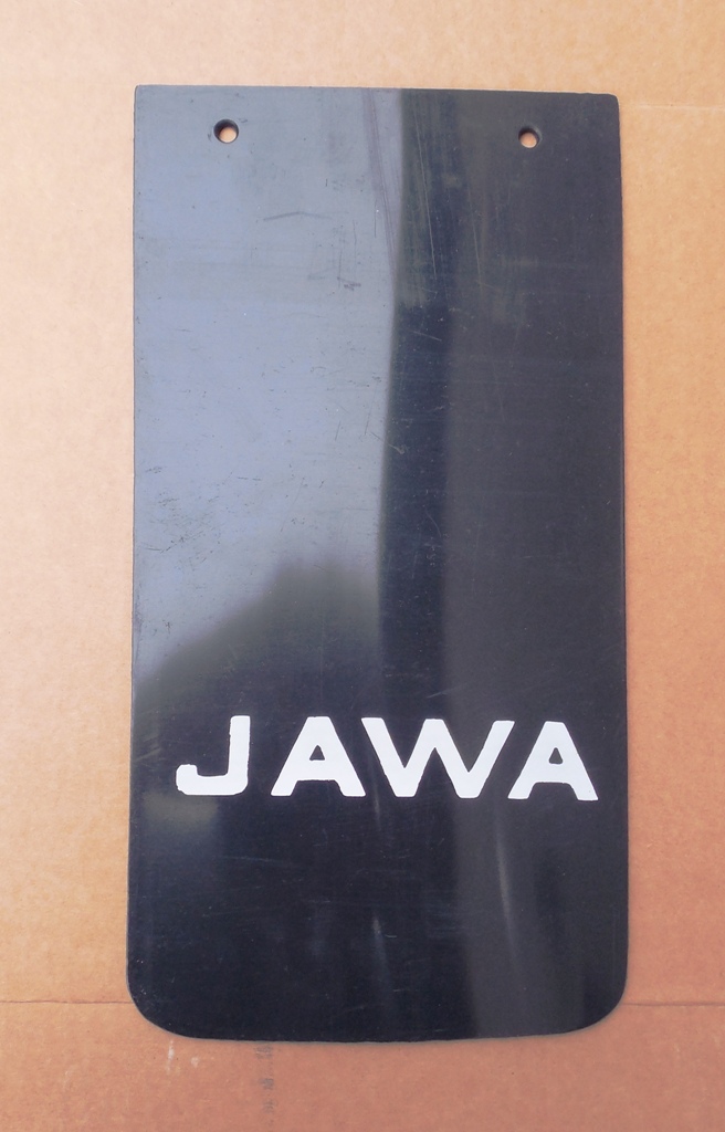 Plácačka Jawa - prolisovaný nýpis